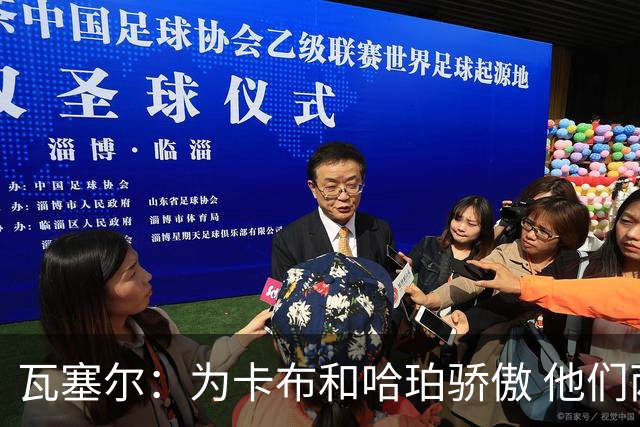 瓦塞尔：为卡布和哈珀骄傲 他们两个都有着不可限量的未来